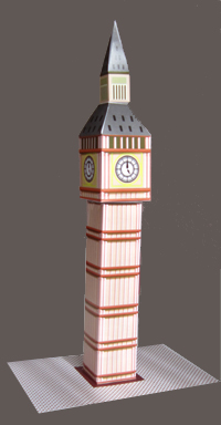 Reloj Big Ben de Londres. Descargas gratuitas. FONSO. Ilustrador