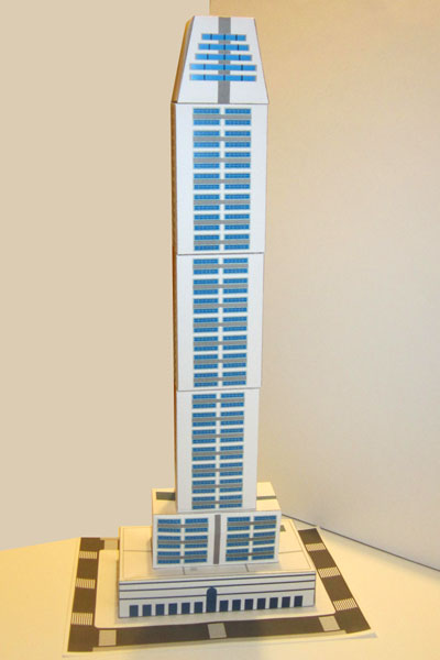 Rascacielos de papel. Descargas gratuitas. FONSO. Ilustrador